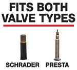 Yellow Stripe Bell Air Attack 650 Electric Bicycle Pump