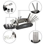 WOTOW Bike Repair Tool Set: 16-in-1 Multitool