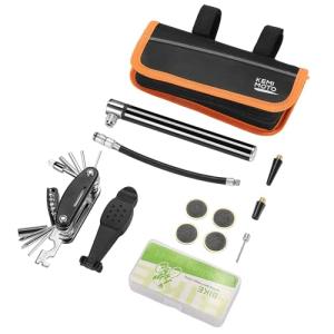 Electric Bike Repair Kit: Tools, Pump & Storage