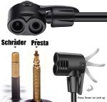GOBKO Bike Floor Pump with Gauge - 160Psi