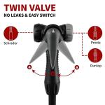 Durable Steel Electric Bike Pump with High Pressure