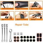 ORCISH 45PCS Bike Repair Kit: 210 Psi Pump, 16 in 1 Tool, Tire Repair, Bag