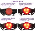 LED Safety Light Adult Commuter Bike Helmet