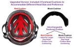 LED Safety Light Adult Commuter Bike Helmet