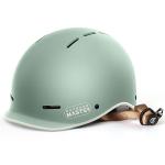 Adult Adjustable Electric Bike Helmet - Emerald Green, L