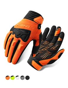 INBIKE Knuckle Guard Mountain Bike Gloves: Breathable & Padded