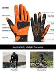 INBIKE Knuckle Guard Mountain Bike Gloves: Breathable & Padded