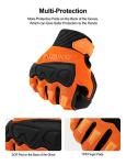 INBIKE Knuckle Guard Mountain Bike Gloves: Breathable & Padded