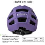 Exclusky MTB Bike Helmet with Designs - Adult & Youth Sizes