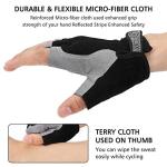 Accmor Half Finger Electric Bike Cycling Gloves