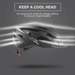 Airflow Adult Bike Helmet - Lightweight and Breathable