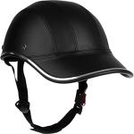 Adult Electric Bike Helmet with Adjustable Strap - Black