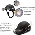 Adult Electric Bike Helmet with Adjustable Strap - Black