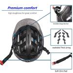 Urban Commuter Electric Bike Helmet with Taillight