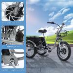 XIMFR 500W Electric Trike for Adults, 48V
