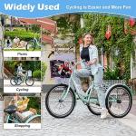 Versatile Adult Tricycle Cruiser for Seniors - 7 Speeds