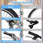 Versatile Adult Tricycle Cruiser for Seniors - 7 Speeds