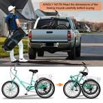 Foldable Electric Tricycles - 7 Speed, Various Sizes