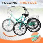 Foldable Electric Tricycles - 7 Speed, Various Sizes