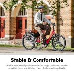 Schwinn Meridian Adult Tricycle: Beach Cruiser, 26-Inch Wheels