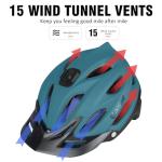 Bosoar Mountain Bike Helmet with Camera Mount