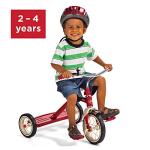 Radio Flyer Classic Toddler Tricycle with Rubber Tires