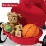 Radio Flyer Deluxe Steer and Stroll Tricycle, Red