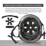 Tourdarson Black Ventilated Helmet for Youth & Adults