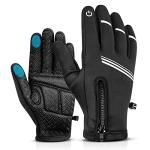 Hikenture Thermal Full Finger Cycling Gloves - Black