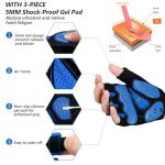 MOREOK Half Finger Gel Pad Cycling Gloves