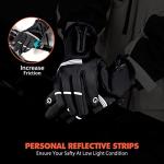 Hikenture Thermal Full Finger Cycling Gloves - Black