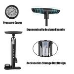 High Pressure 160 PSI Bike Floor Pump