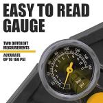 BV Bicycle Ergonomic Floor Pump with Gauge