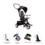 Radio Flyer Premium Black Stroll 'N Trike