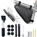 Portable Bike Repair Kit with 16-in-1 Multitool