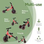 besrey 5-in-1 Toddler Bike for Kids Ages 1-4