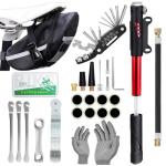 Electric Bike Tire Repair Tool Kit & Pump