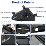 Portable Bike Repair Kit with 16-in-1 Multitool
