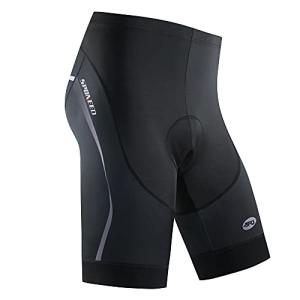 Sponeed Men's Padded Cycling Shorts - Gray