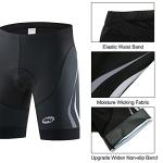 Sponeed Men's Padded Cycling Shorts - Gray