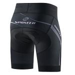 Sponeed Men's Padded Cycling Shorts - Gray