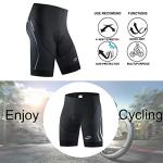 Sponeed Men's Padded Cycling Shorts - Gray