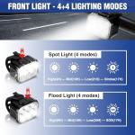 Ultra Bright Rechargeable Bike Light Set, Waterproof