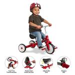 Radio Flyer Red Electric Tricycle for Kids