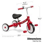 Radio Flyer Red Electric Tricycle for Kids