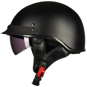 ILM Demi Casque avec Pare-Soleil Intégré