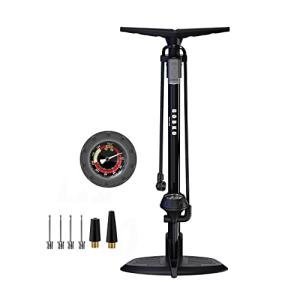 GOBKO Multi-Functional Bike Floor Pump with Gauge