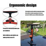 GOBKO Multi-Functional Bike Floor Pump with Gauge