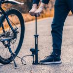 VOGORA Multi-Valve Bike Pump with Pressure Gauge