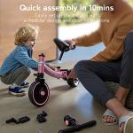 besrey 5-in-1 Balance Trike for Kids 1-4